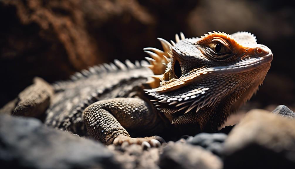 bearded dragon brumation signs
