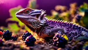 bearded dragons and blackberries