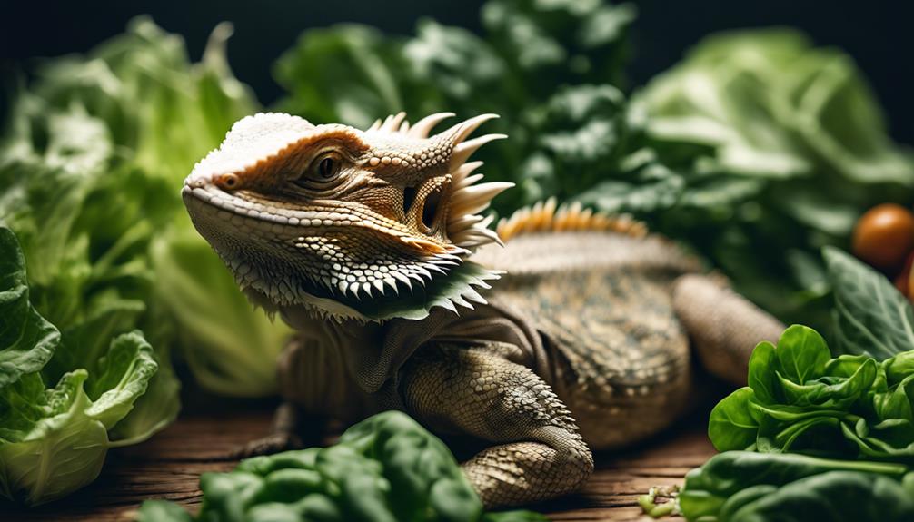 bearded dragons and bok choy