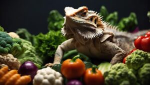 bearded dragons and cauliflower