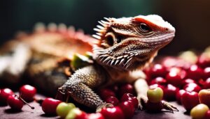 bearded dragons and cherries