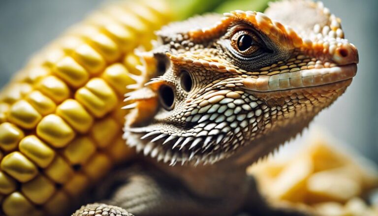 bearded dragons and corn