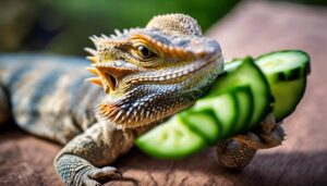 bearded dragons and cucumbers