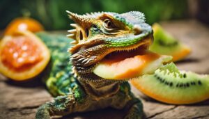 bearded dragons and honeydew