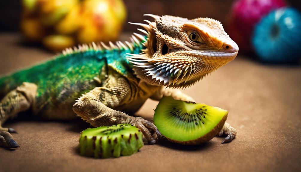 bearded dragons and kiwi