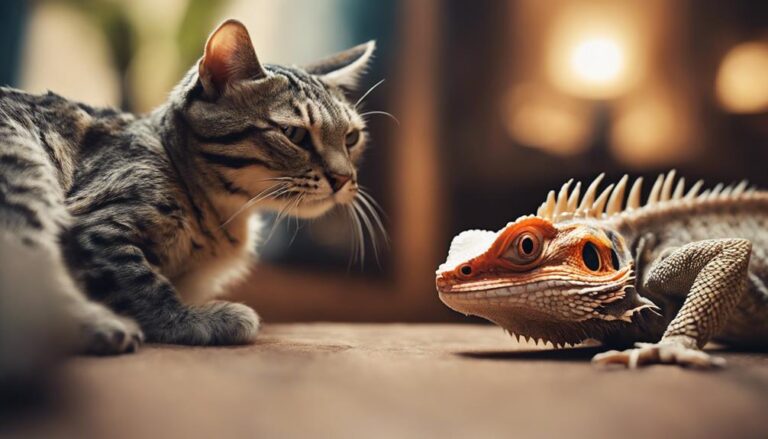 cats and bearded dragons
