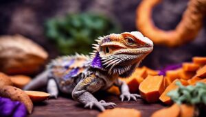feeding sweet potatoes cautiously