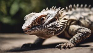 identifying bearded dragon stress