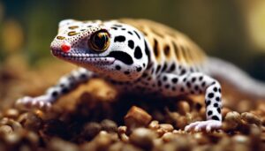 leopard geckos and beetles