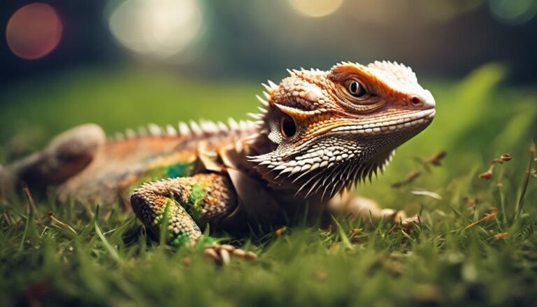 bearded dragons and earthworms