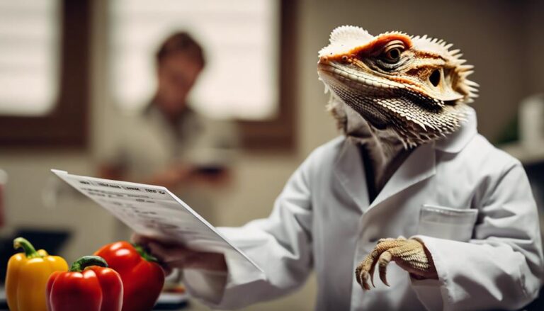bearded dragons and bell peppers