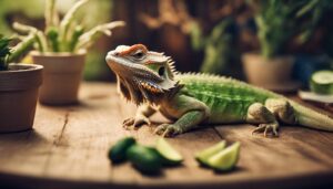 bearded dragons and cucumbers