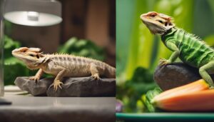 bearded dragons and zucchini